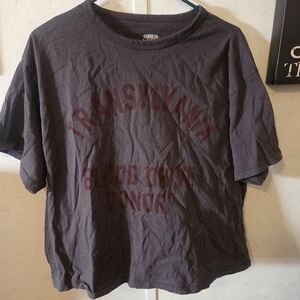 American eagle Halloween ex boyfriend cropped tee xxl